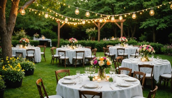 Location déco pour une garden party inoubliable !